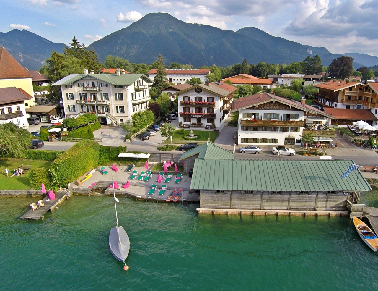 Your lake access on Lake Tegernsee