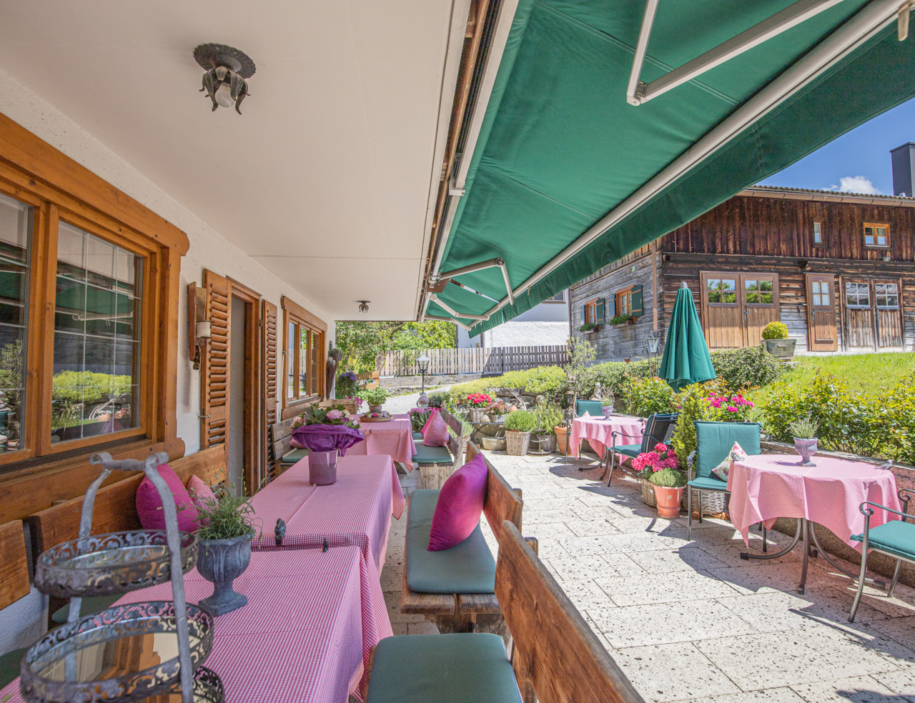 Unsere Terrasse